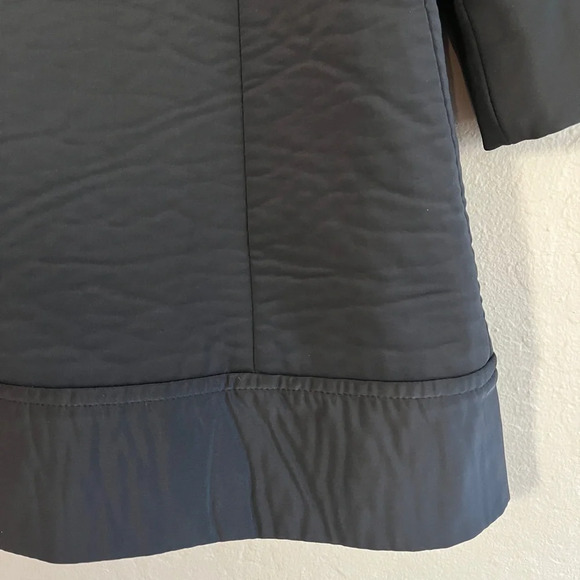 Jonathan Saunders for Target Button Down Bright Black Lined Winter Coat, XS - Picture 6 of 8